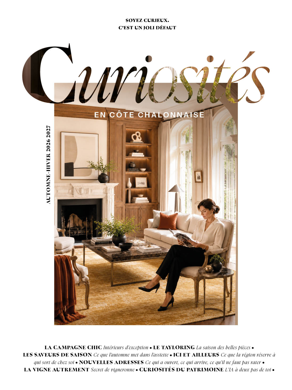 Couverture Curiosités n°1 — Automne-Hiver 2026